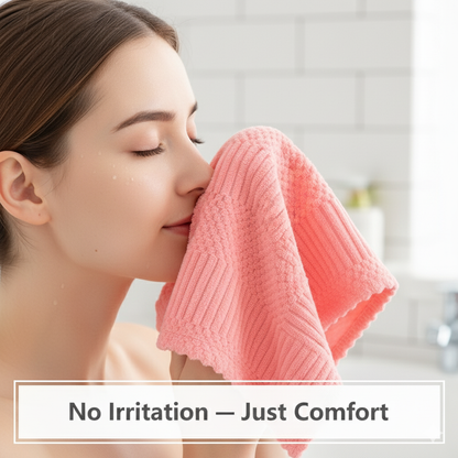 Super Soft Coral Fleece Bath Towel Set – Quick Dry, Ultra Absorbent & Lint-Free Microfiber Towels for Home, Gym, Travel (2-Pack)