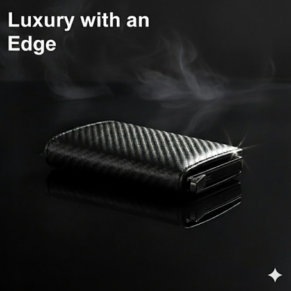 Men's Wallet with Pop-Up Card Eject & RFID Blocking Metal  – Slim Minimalist Bifold