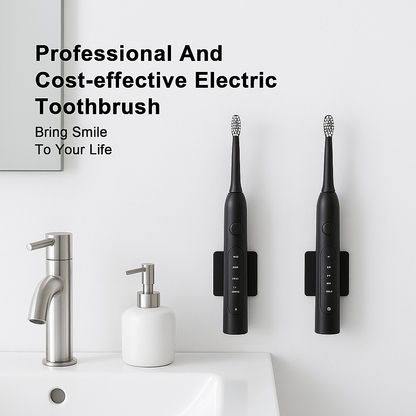 Rechargeable Sonic Electric Toothbrush for Adults – 8 Replacement Heads & 5 Modes