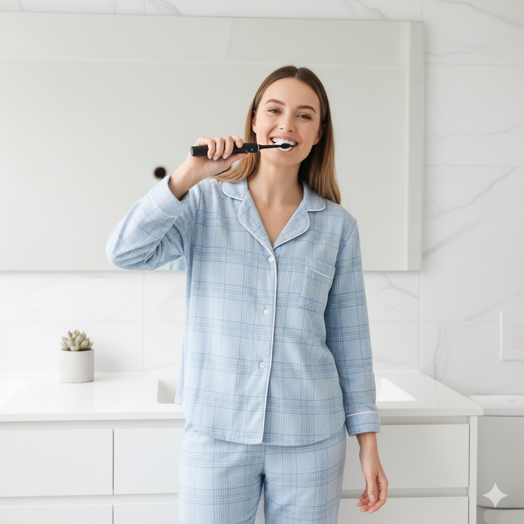 Rechargeable Sonic Electric Toothbrush for Adults – 8 Replacement Heads & 5 Modes