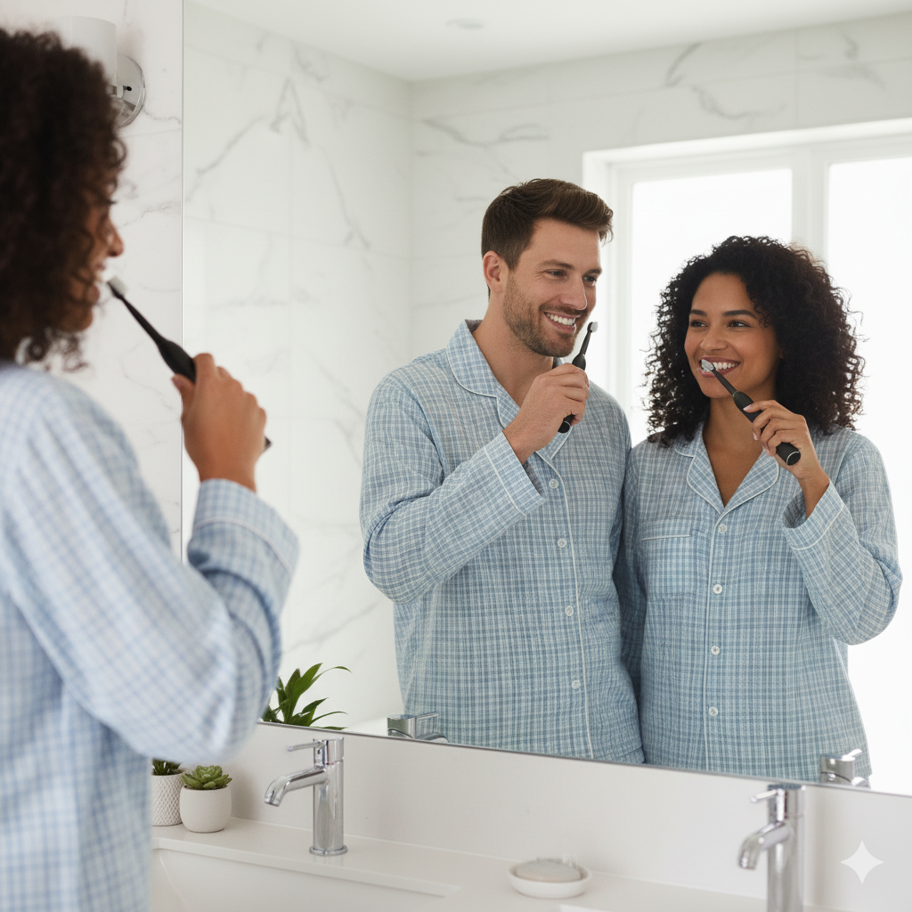 Rechargeable Sonic Electric Toothbrush for Adults – 8 Replacement Heads & 5 Modes