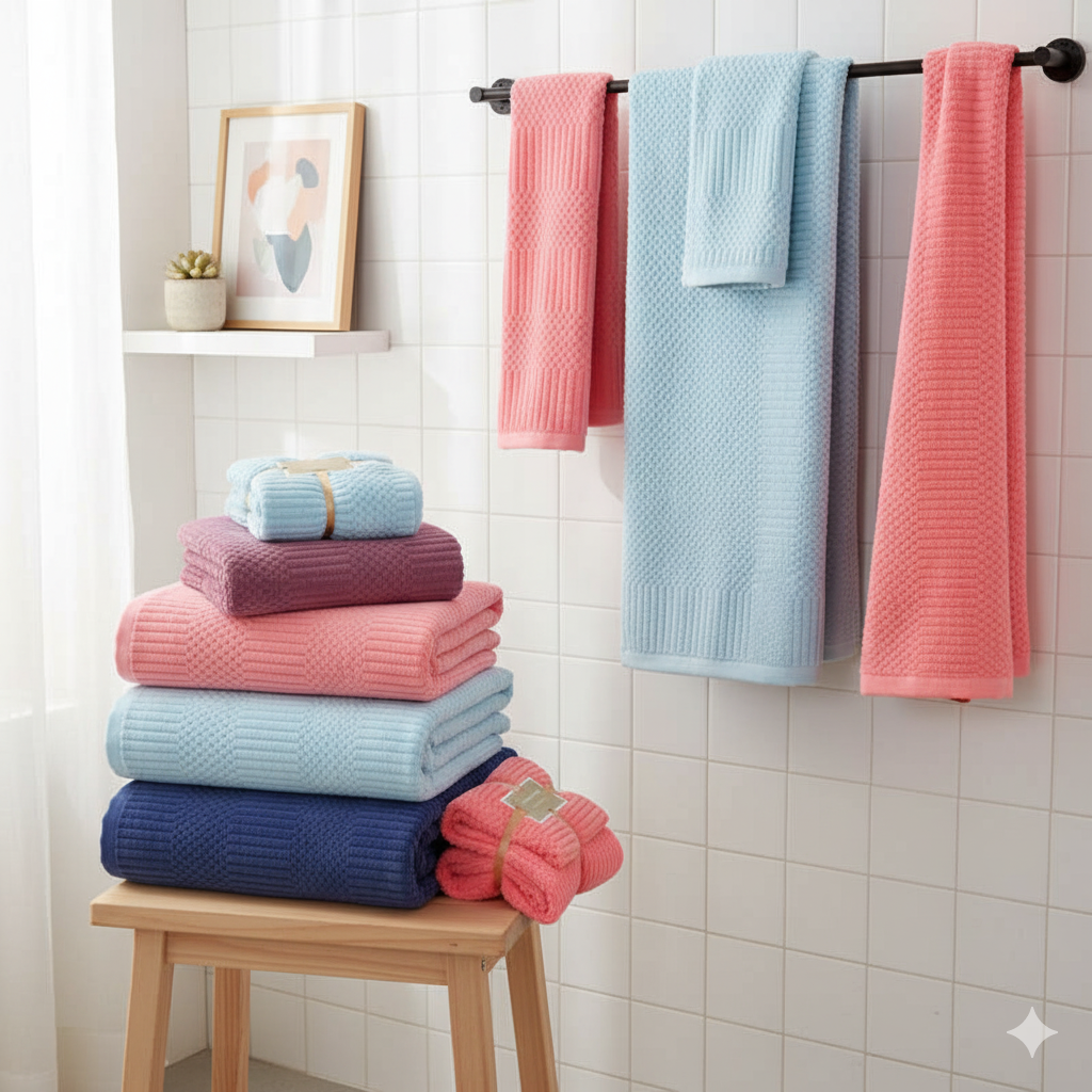 Microfiber Towel for Kitchen & Car – Quick Dry, 400 GSM, 15X Water Absorbent