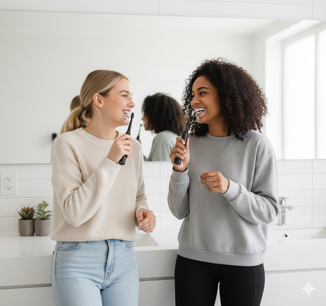 Rechargeable Sonic Electric Toothbrush for Adults – 8 Replacement Heads & 5 Modes